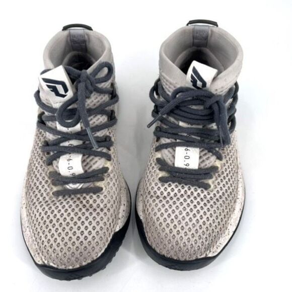 Adidas Dame 4 Damian Lillard‎ Basketball Sneakers Size 7 gray speckled soles - Picture 3 of 11